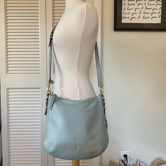 Kate Spade ♠️ Cobble Hill Small Ella Hobo ♠️ Blue - Picture 5 of 8